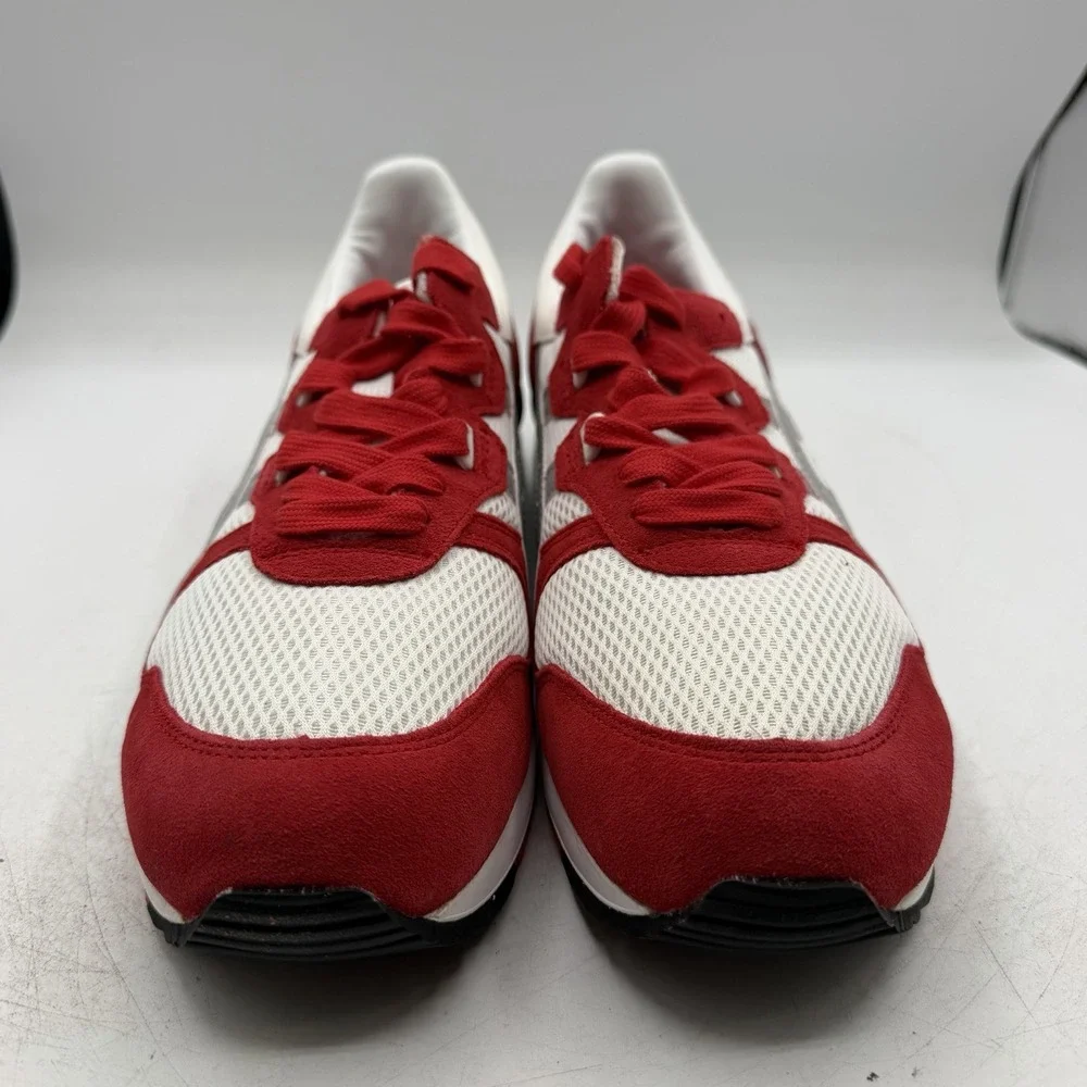 Asics Gel Epirus Shoes Mens Sz 10.5 White/Light Grey/Red Sneakers H413N 0113